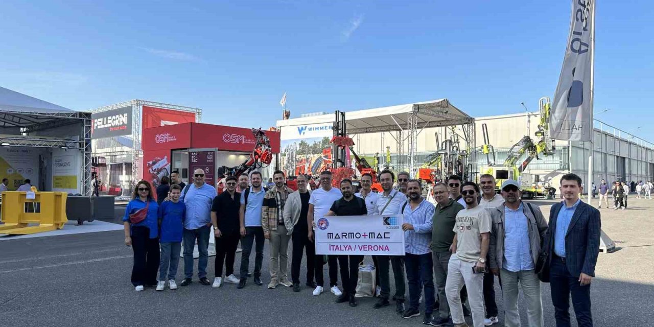 Denizlili mermercilerden italya’ya çıkarma