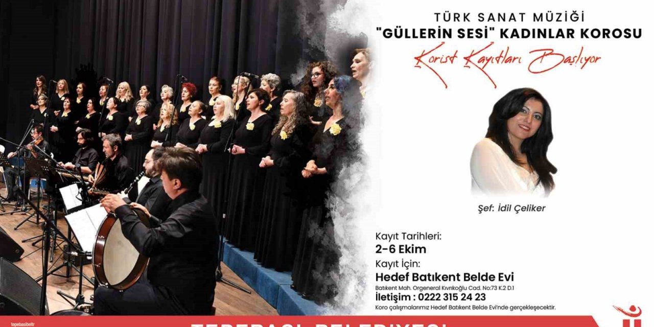 TSM ‘Güllerin sesi’ kadın korosu yeni koristlerini arıyor