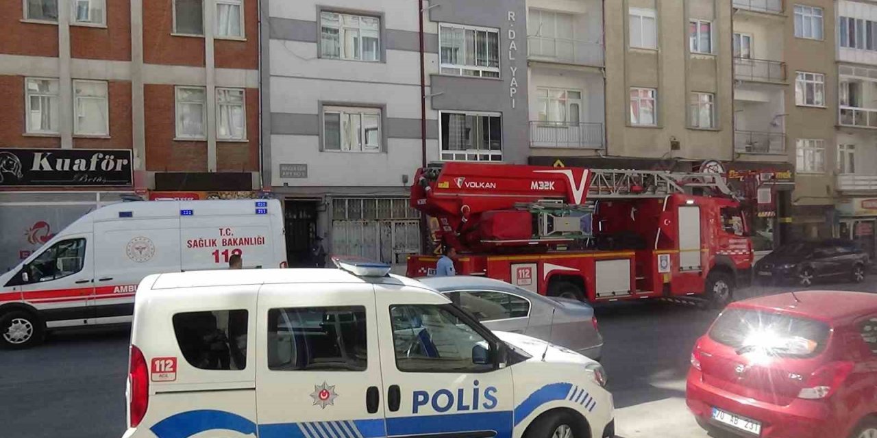 Dairede gaz kaçağı ihbarı tüm ekipleri harekete geçirdi