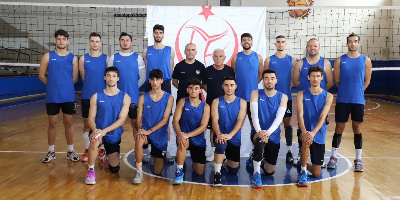 Nazilli Belediyespor Erkek Voleybol Takımı’nda yeni sezon hazırlıkları sürüyor
