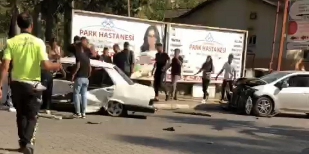 Osmaniye’de trafik kazası: 2 kişi yaralandı