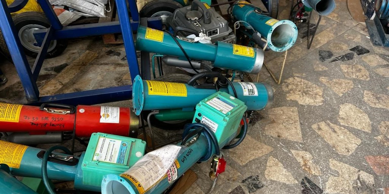 Domuzların talanına karşı çiftçilerden piknik tüplü ’ses bombası’ önlemi