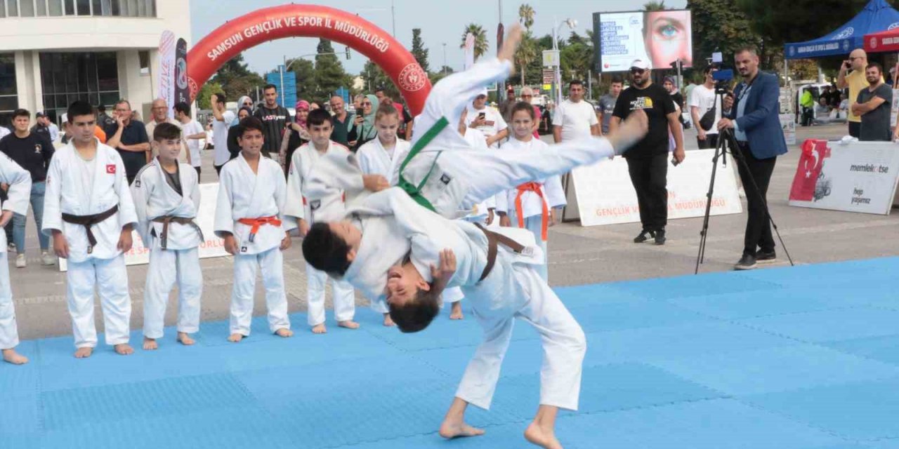 Avrupa Spor Haftası, Samsun’da coşkuyla kutlandı