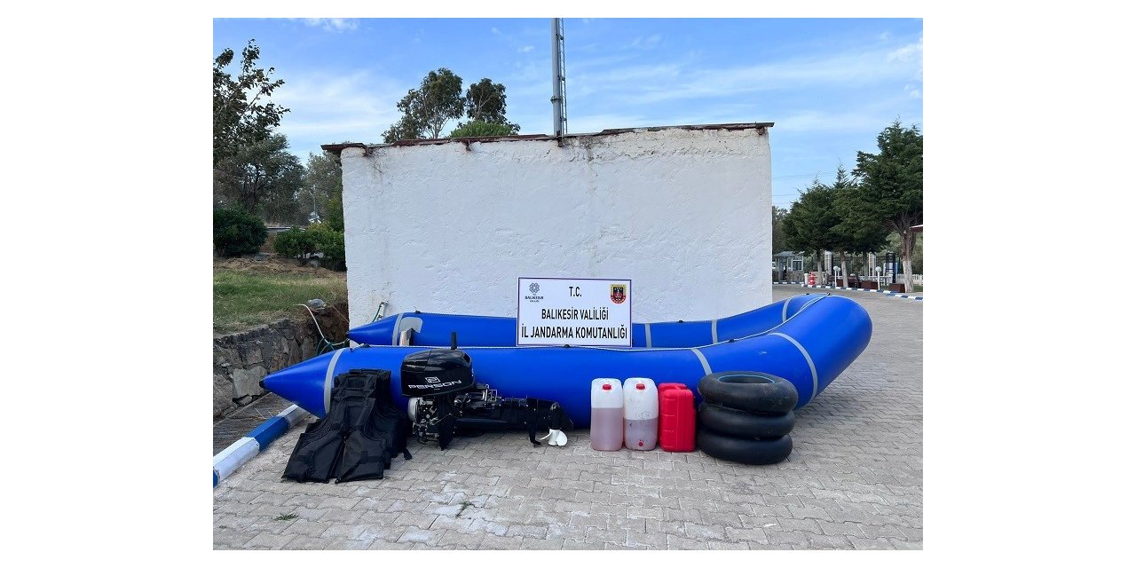 Balıkesir’de 22 düzensiz göçmen ve bir organizatör yakalandı