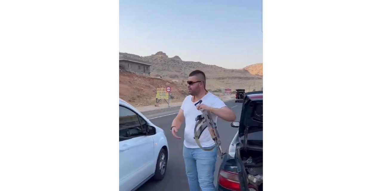 Mardin’de çakarlı kaleşnikoflu düğün magandaları defalarca ateş açtı