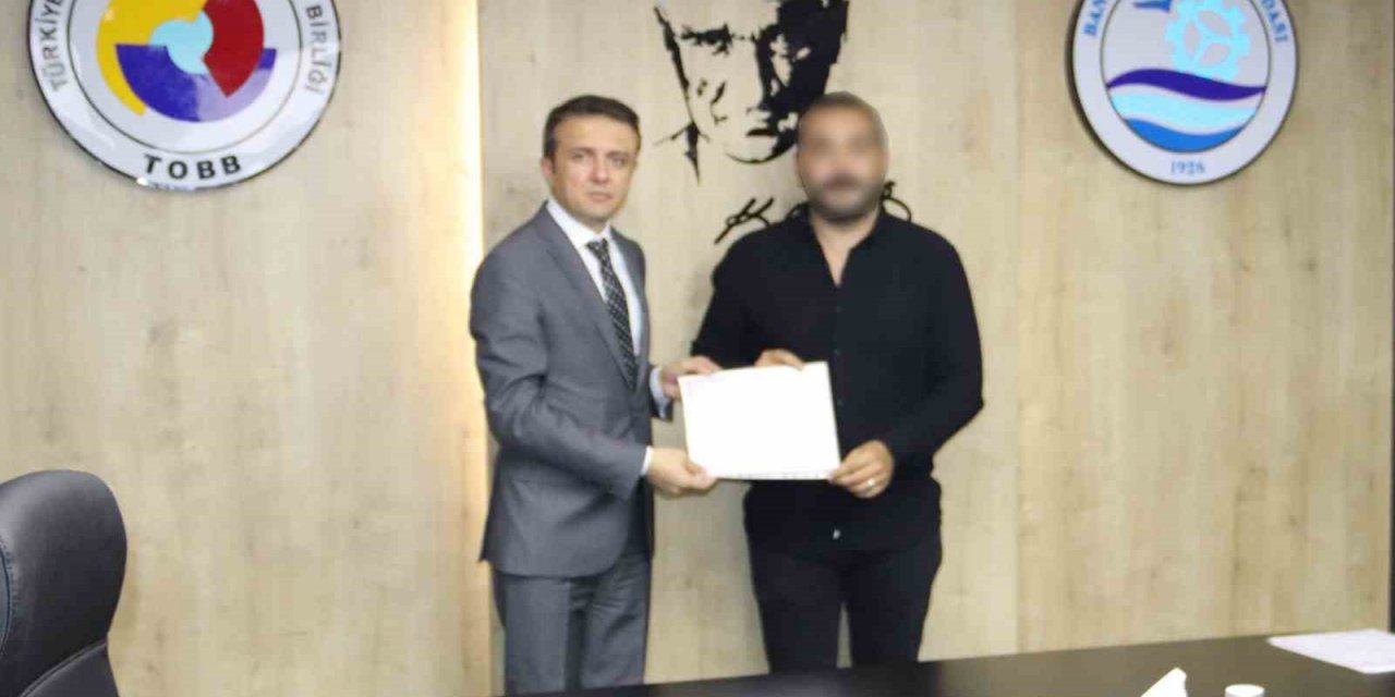 Bandırma’da hükümlülere iş makinesi kullanma yetki belgeleri verildi