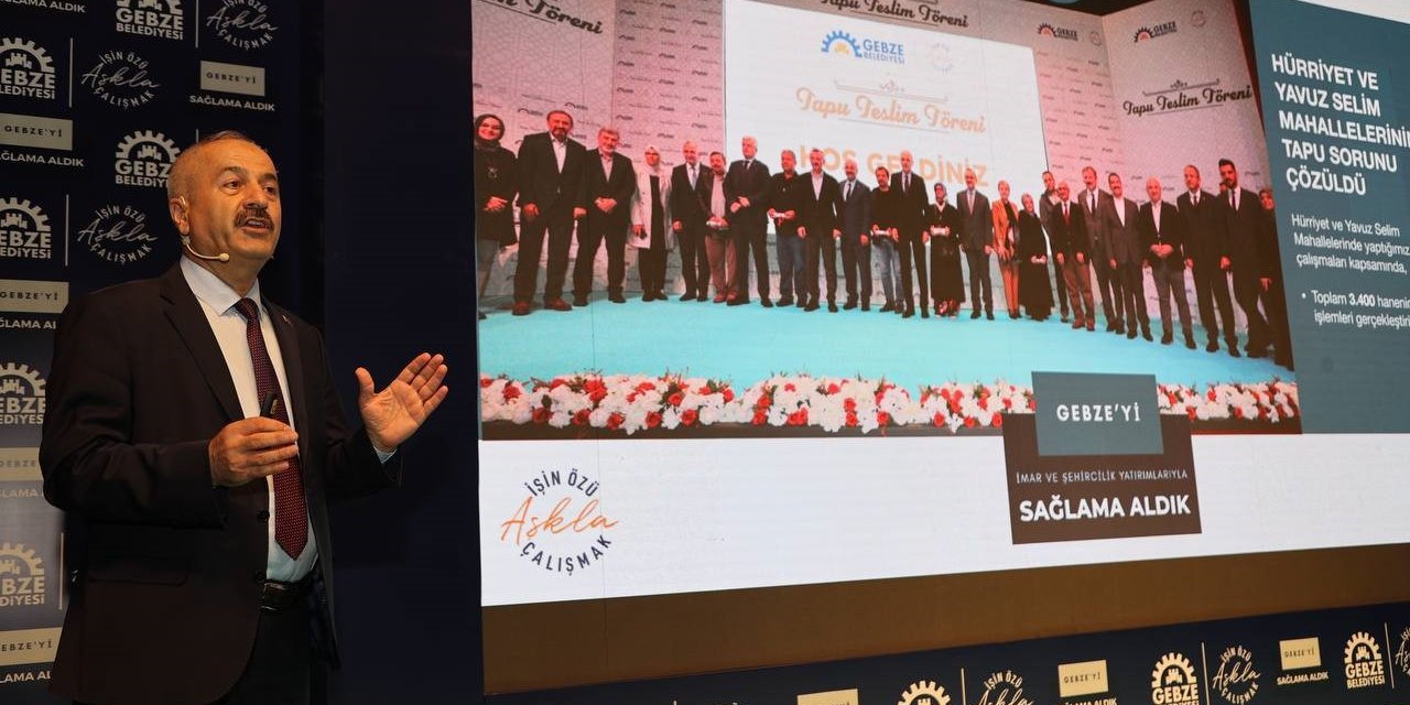 Başkan Büyükgöz 4,5 yılını anlattı