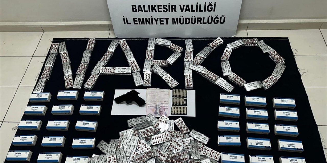 Balıkesir’de uyuşturucu operasyonu