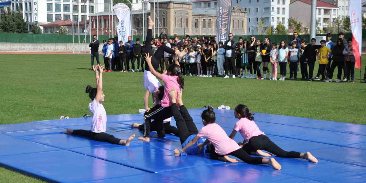 Kars’ta Avrupa Spor Haftası etkinliği