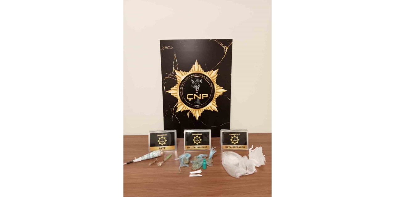 Çanakkale’de uyuşturucu operasyonuna 1 tutuklama