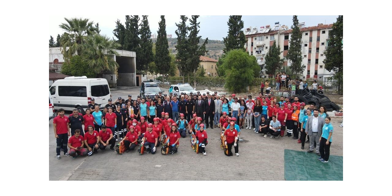 Aydın’da düzenlenen tatbikat gerçeğini aratmadı