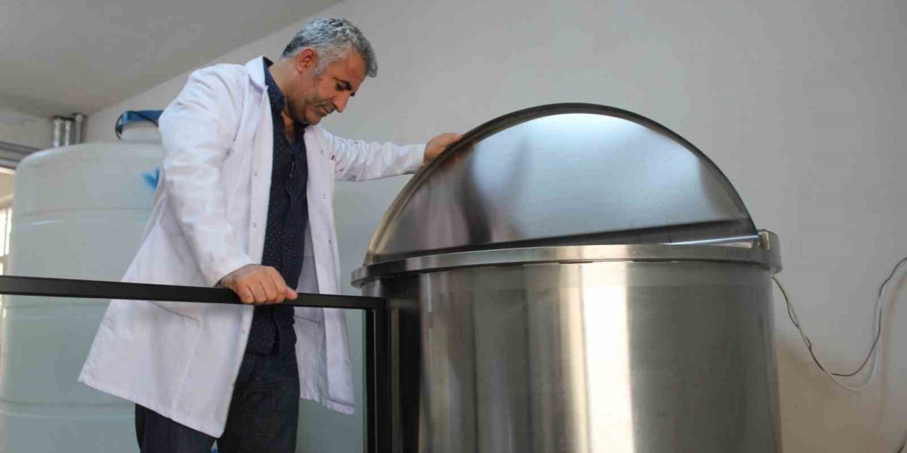 Iğdır Üniversitesi kendi temizlik malzemelerini üretiyor, sırada piyasaya satış var
