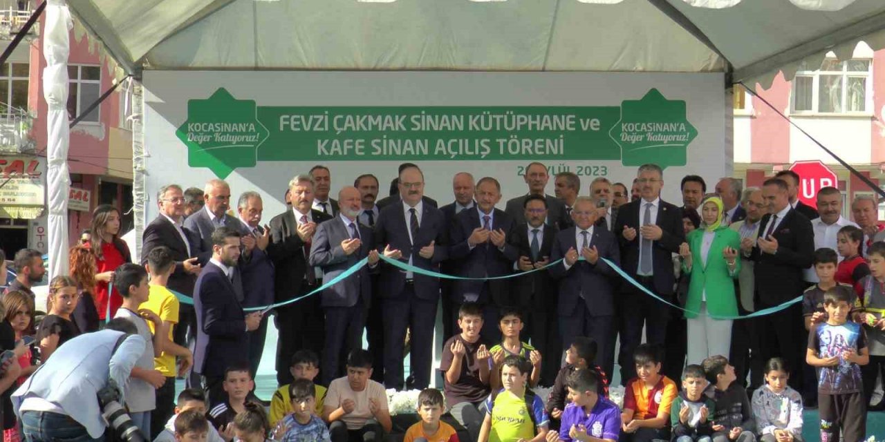 Kocasinan’dan gençlere bir kütüphane daha