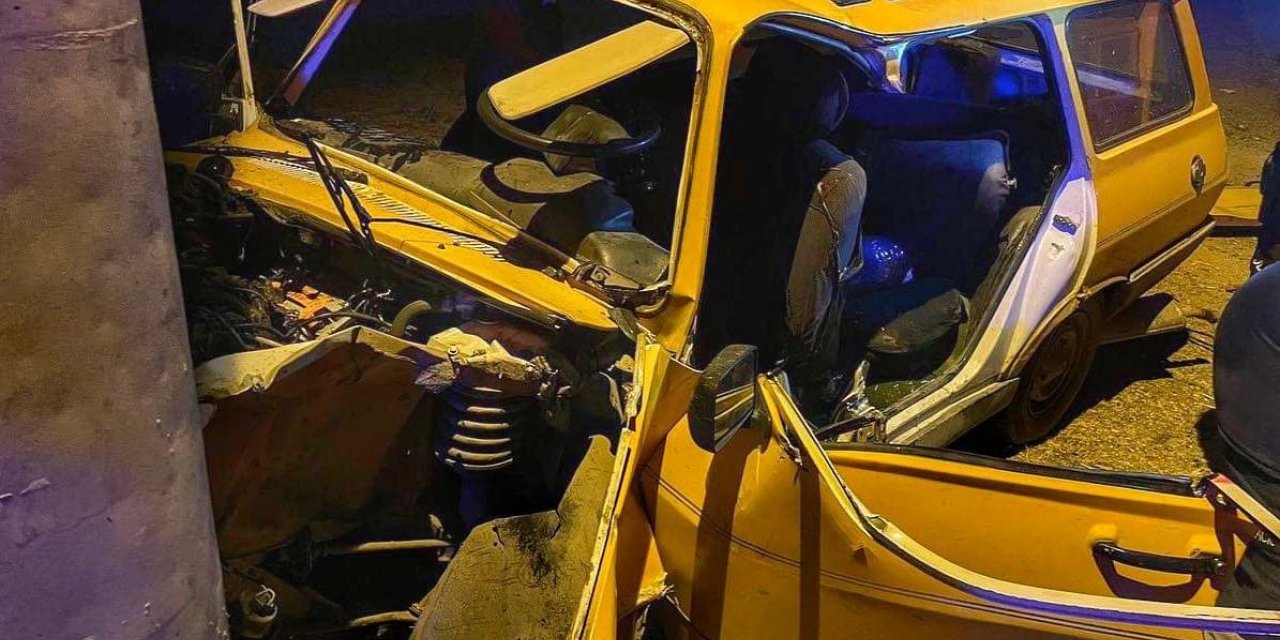 Feci kazada ağır yaralanan sürücü yaşam savaşına yenik düştü