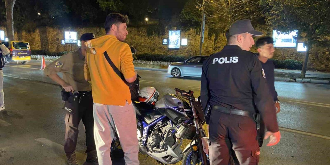 İstanbul’da motosiklet sürücülerine asayiş uygulaması sürüyor