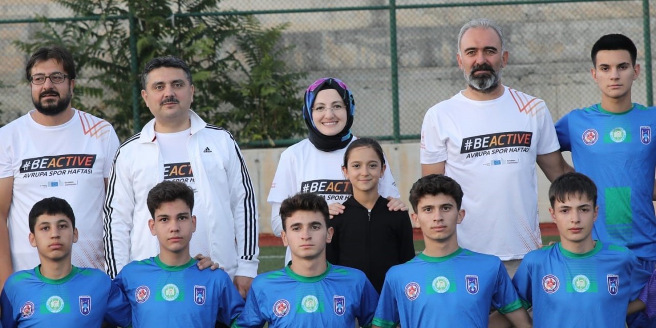 Akyurt Avrupa Spor Haftası etkinliklerinde buluştu