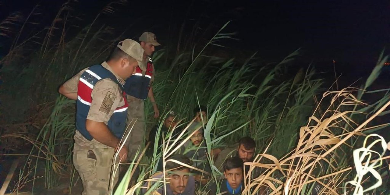 Kilis’te 7 düzensiz göçmen yakalandı