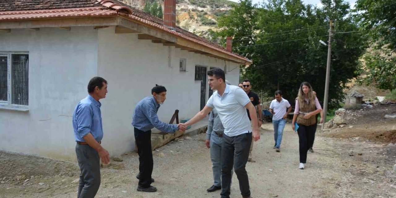 Kaymakam Okumuş vatandaşlarla buluştu