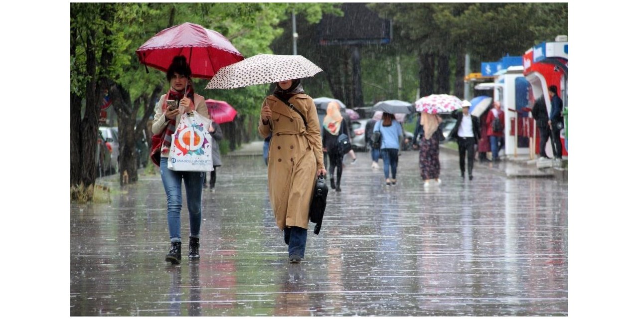 Erzincan ve çevrelerinde gök gürültülü sağanak yağış uyarısı