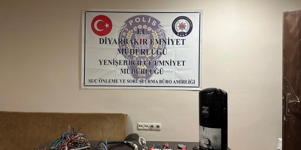 Diyarbakır’da sağlık ocağını hedef alan hırsızlar 130 saatlik görüntü izlenerek yakalandı