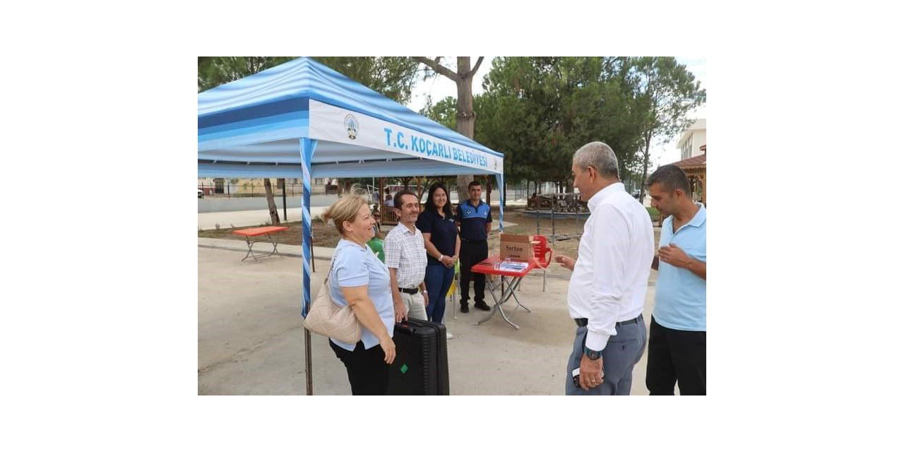 Başkan Kaplan “Belediye Başkanı olarak daima yanınızdayım”