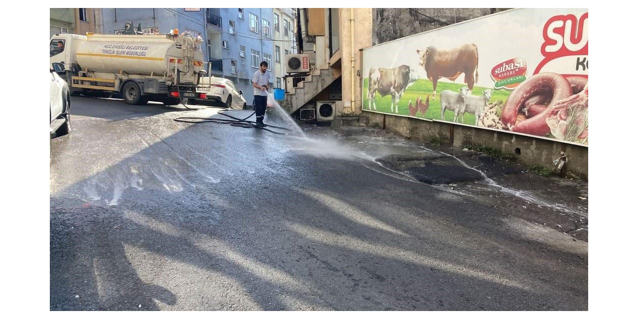 Kdz. Ereğli’de  temizlik çalışmaları hız kesmeden sürüyor