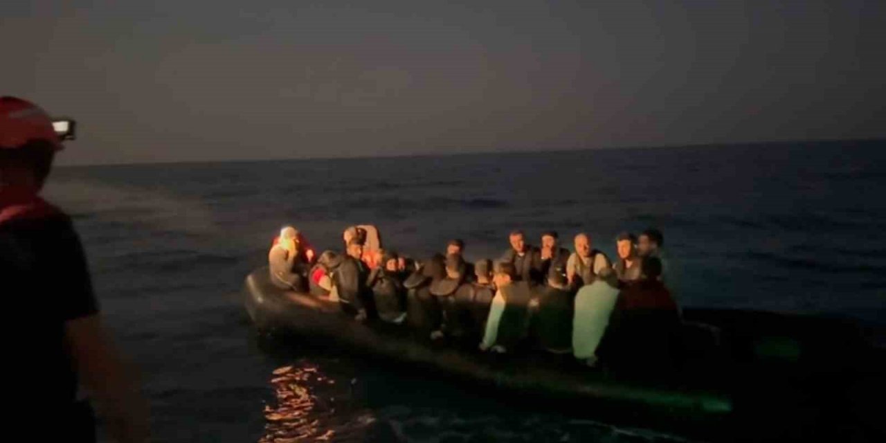 Aydın’da 56 düzensiz göçmen kurtarıldı