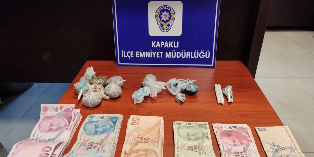 Tekirdağ’da polis zehir tacirlerini dere yatağında enseledi