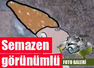 Tuz Gölü'nde insan yüzü silüeti