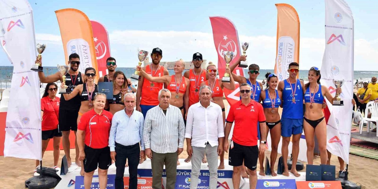’Pro Beach Tour Plaj Voleybolu Mersin Etabı’ sona erdi