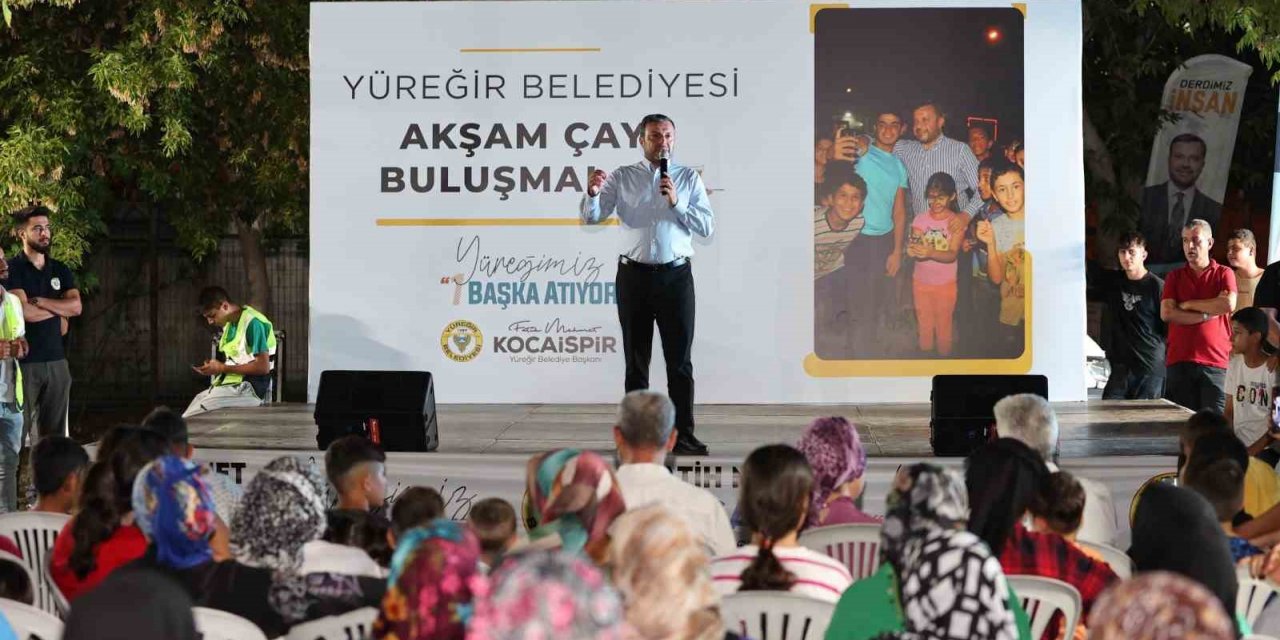 Kocaispir: “Yüreğir’de her noktaya eşit hizmet”