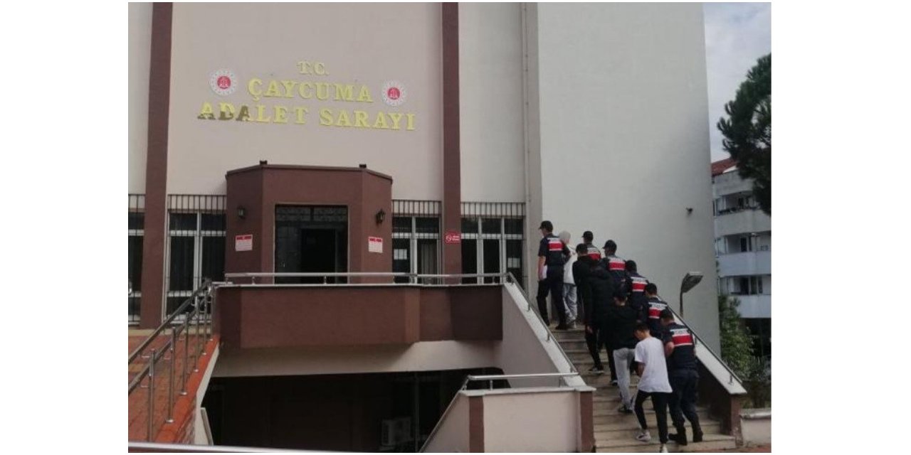 Jandarmanın yakaladığı 5 motosiklet hırsızı tutuklandı