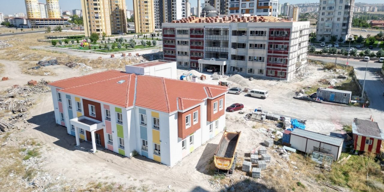 Türkiye’de en Çok Okul Yapan Melikgazi’de Okul Yapımları Devam Ediyor