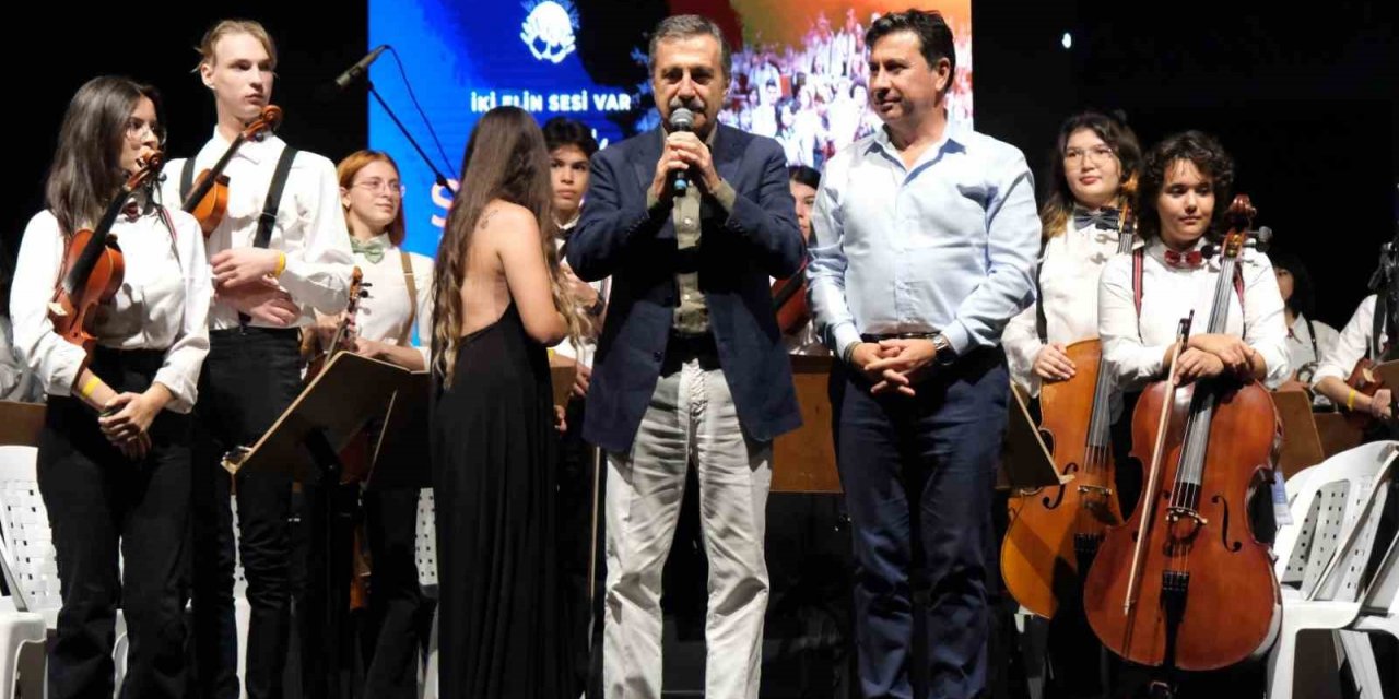 Çocuk Senfoni Orkestrası Bodrum’da seyirciyle buluştu