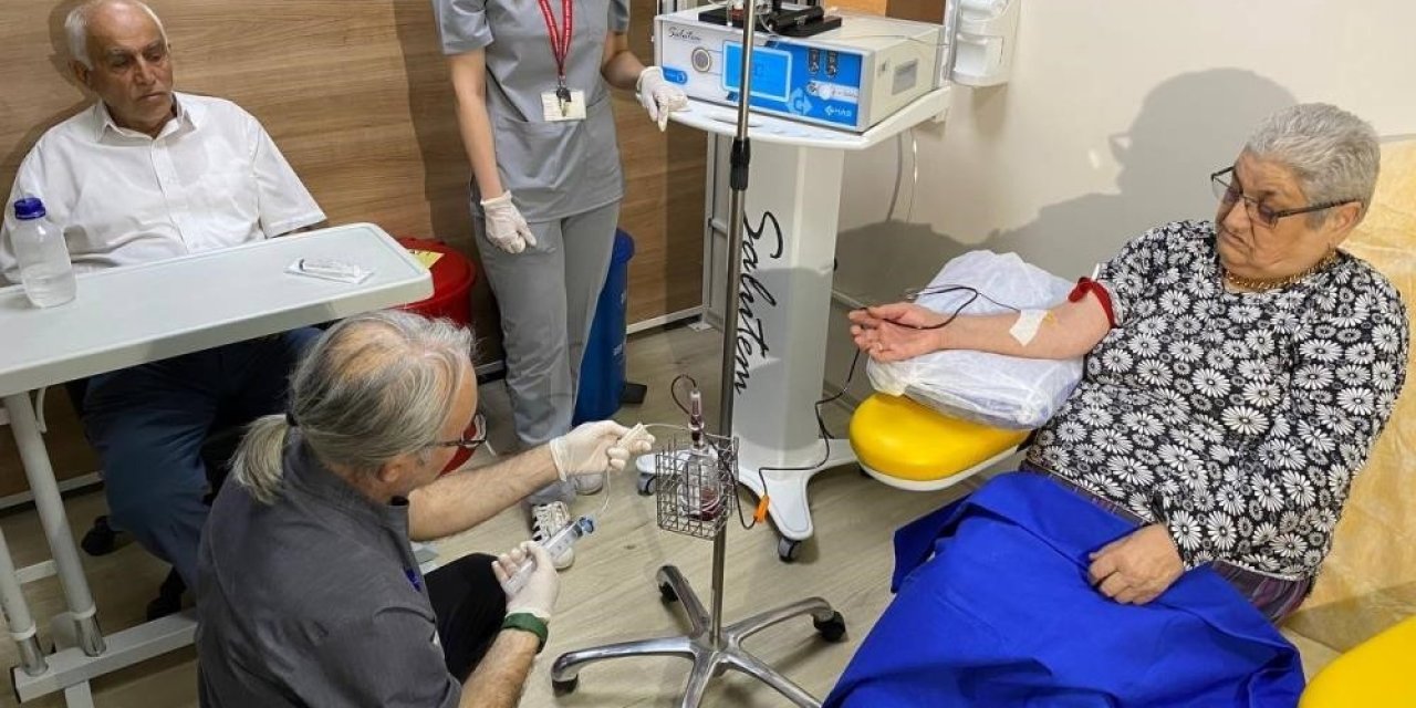 Hastalar 5 bin yıllık tedavi yöntemleriyle şifa buluyor