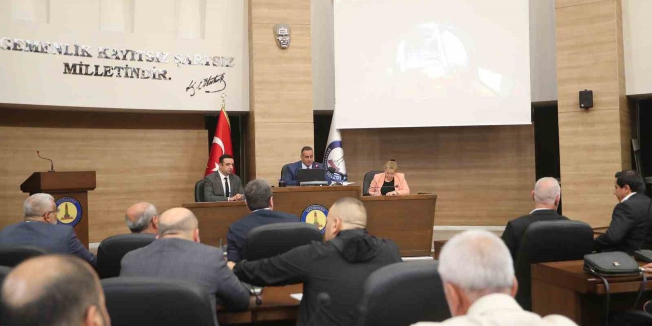 Şahinbey Belediyesi Ekim ayı meclis toplantısı yapıldı