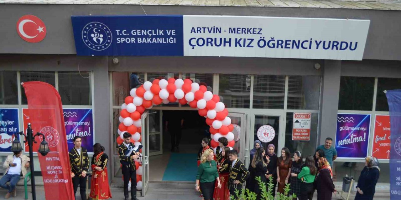 Artvin’deki KYK Yurtlarında barınma problemi ortadan kaldırıldı