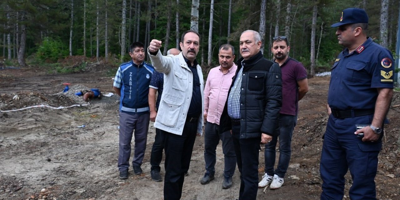 Asrın felaketinde fay kırılmalarıyla kaybolan su kaynakları yeniden gün yüzüne çıkarıldı