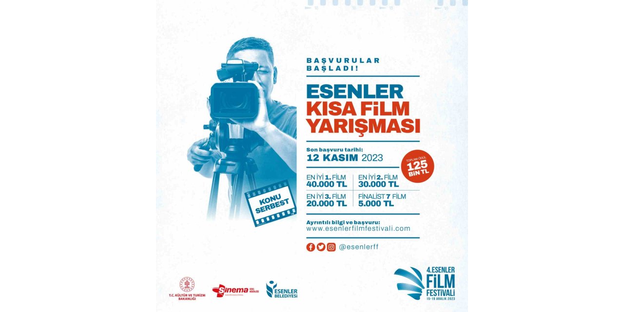 4. Esenler Kısa Film Yarışması’na başvurular başladı