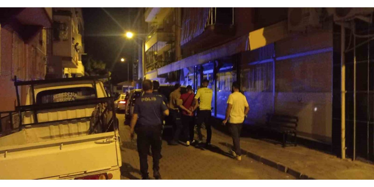 Polis ekiplerinden kaçarken mahalleyi ayağa kaldırdı