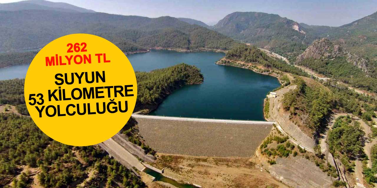 Suyun 53 kilometrelik yolculuğu