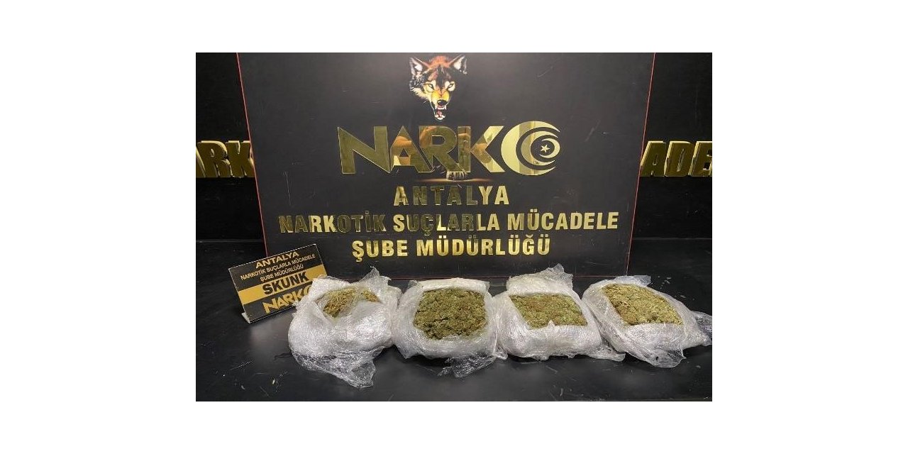 Antalya’da Eylül ayındaki narkotik operasyonlarında 80 şüpheli tutuklandı