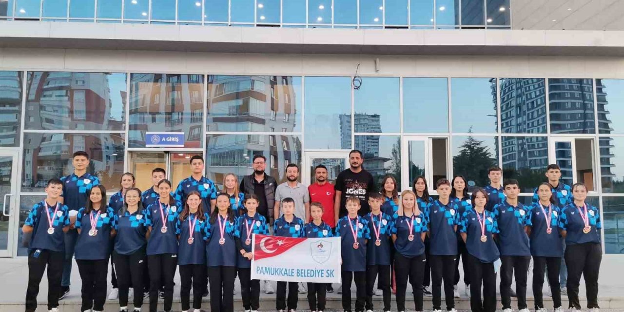 Pamukkaleli sporculardan büyük başarı