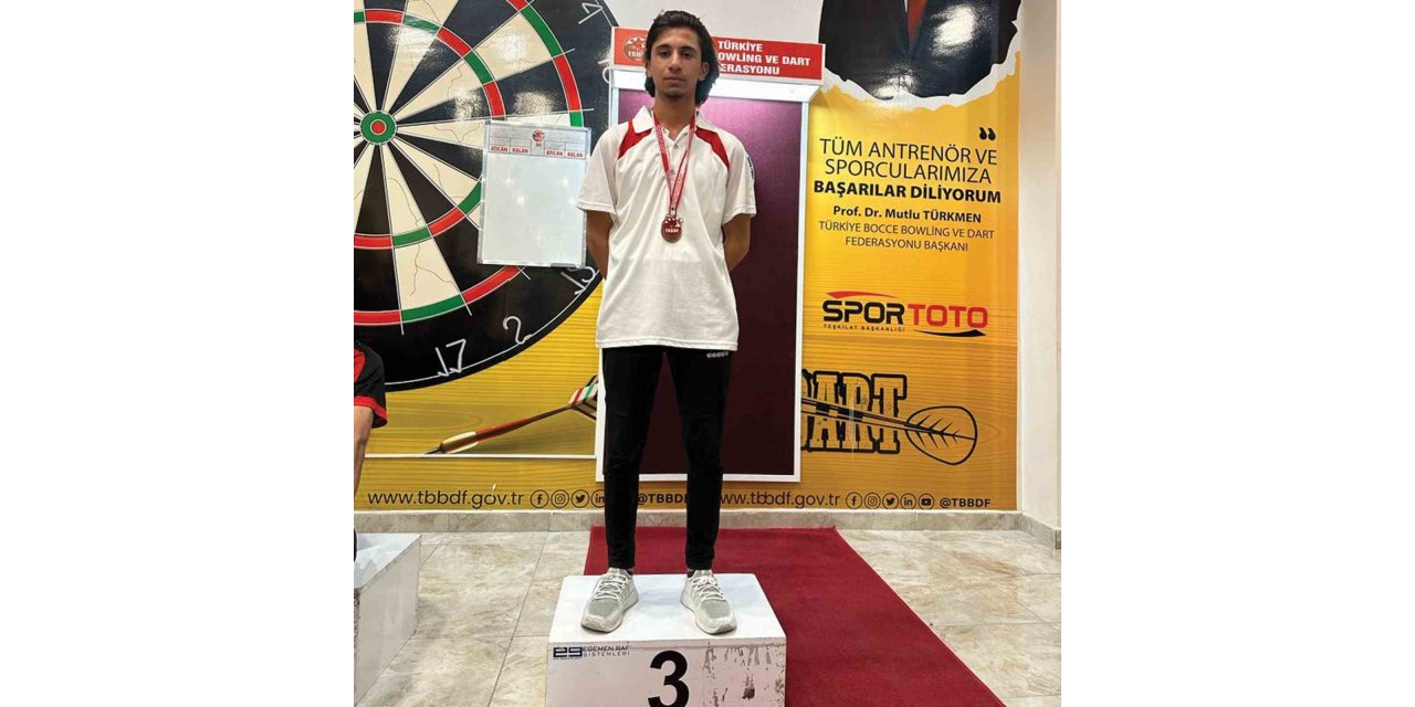 Elazığlı sporcu Türkiye 3’üncüsü oldu