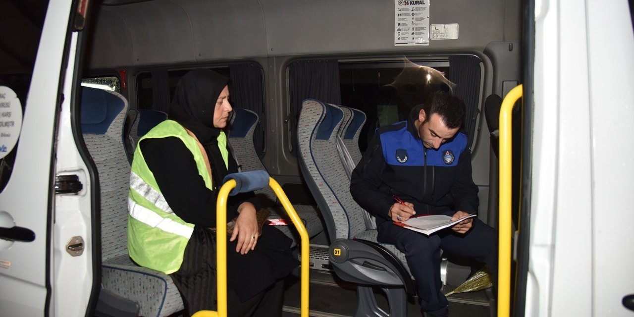 Kartepe’de öğrenci servislerine sıkı denetim