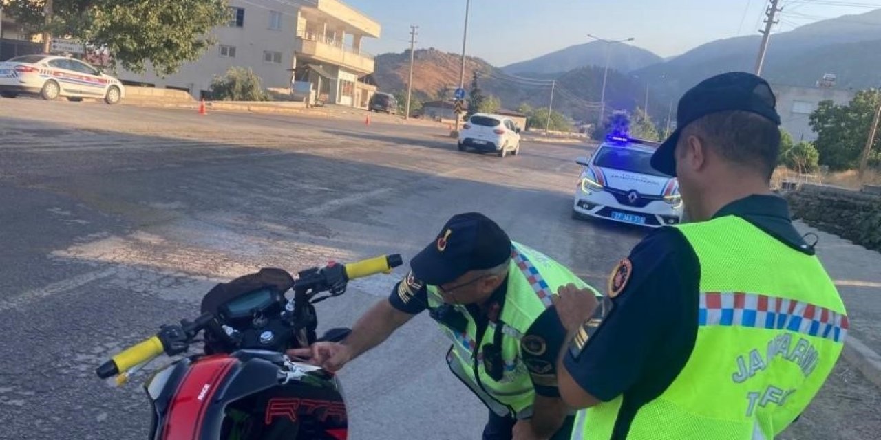 Denizli’de 585 araç trafikten men edildi