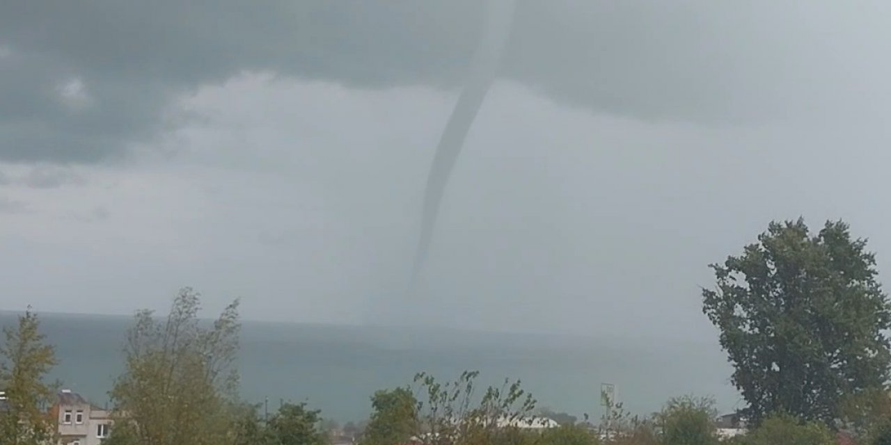Ordu’da denizde dev hortum oluştu