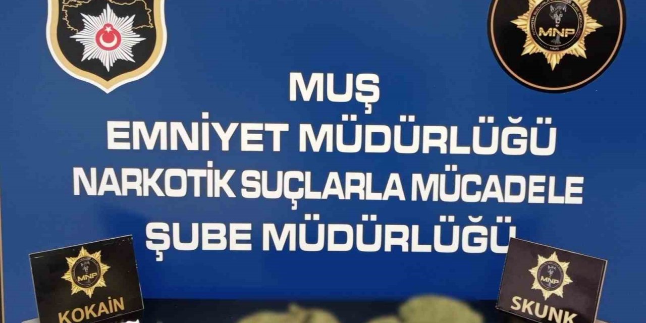 Muş’ta uyuşturucu operasyonu: 4 gözaltı