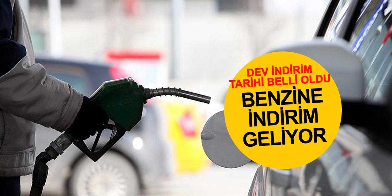 Benzine bu tarihten itibaren dev indirim geliyor
