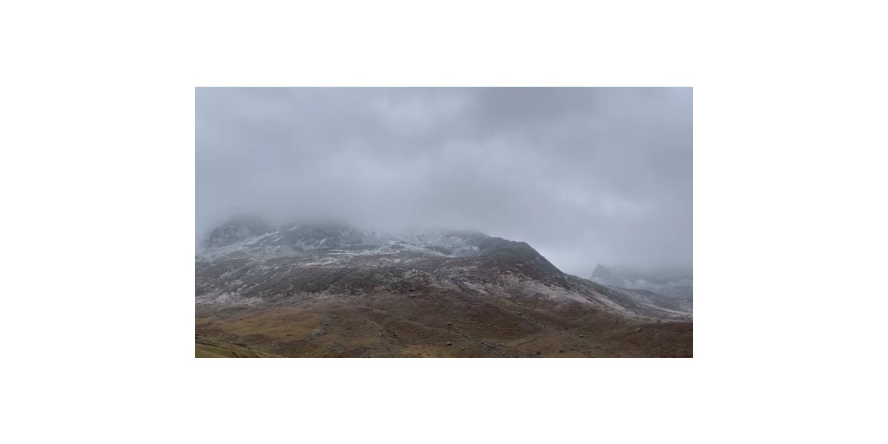 Doğu Karadeniz’in zirveleri beyaza büründü